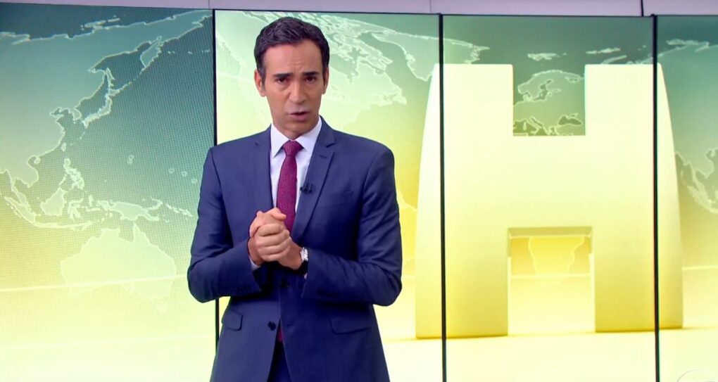 César Tralli faz Globo explodir com Jornal Hoje mais uma vez e Bolsonaro ajuda vem Pra Cá do SBT (Foto: Reprodução)