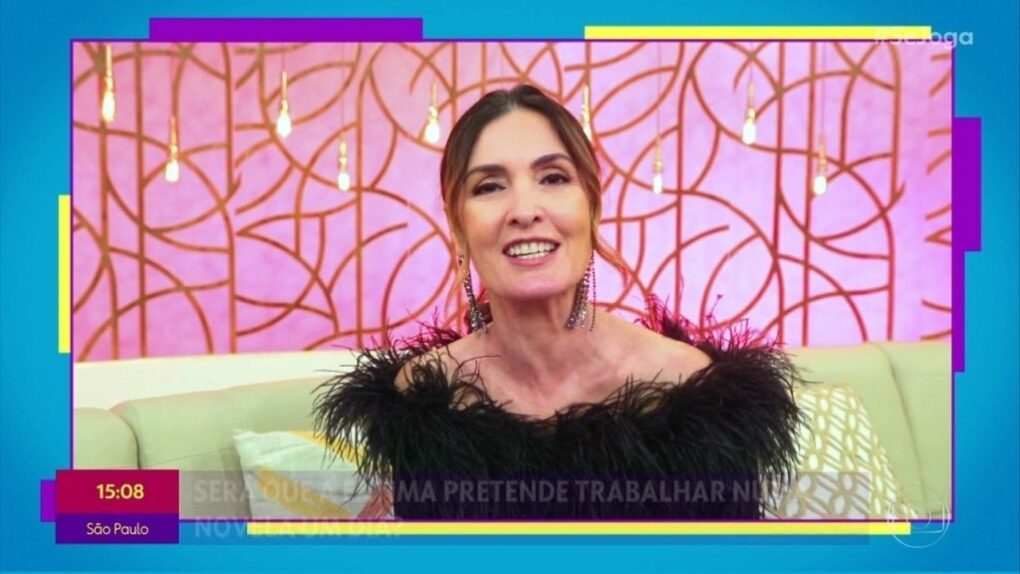 Fátima Bernardes (Reprodução/TV Globo)