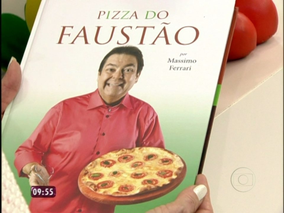 O programa do apresentador contará com a tradicional Pizza do Faustão (Foto: Reprodução)