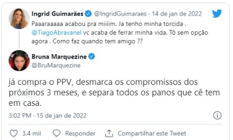 Ingrid Guimarães é aconselhada por Bruna Marquezine (Foto: Reprodução)