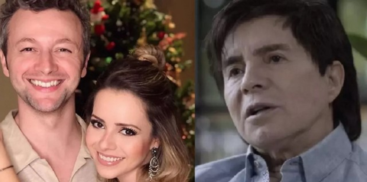 O famoso cantor sertanejo, Xororó falou sobre o marido de sua filha, Sandy, Lucas Lima (Foto: Reprodução)