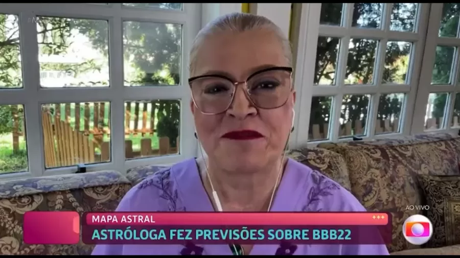 A astróloga Monica Buonfiglio, que "previu" acidente de Rodrigo Mussi, prevê melhora do ex-BBB