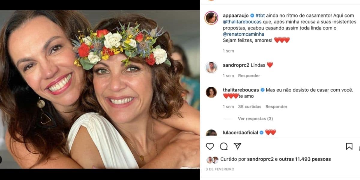 A famosa apresentadora do Bom Dia Brasil da Globo, Ana Paula Araújo ao lado de Thalita Rebouças (Foto: Reprodução)