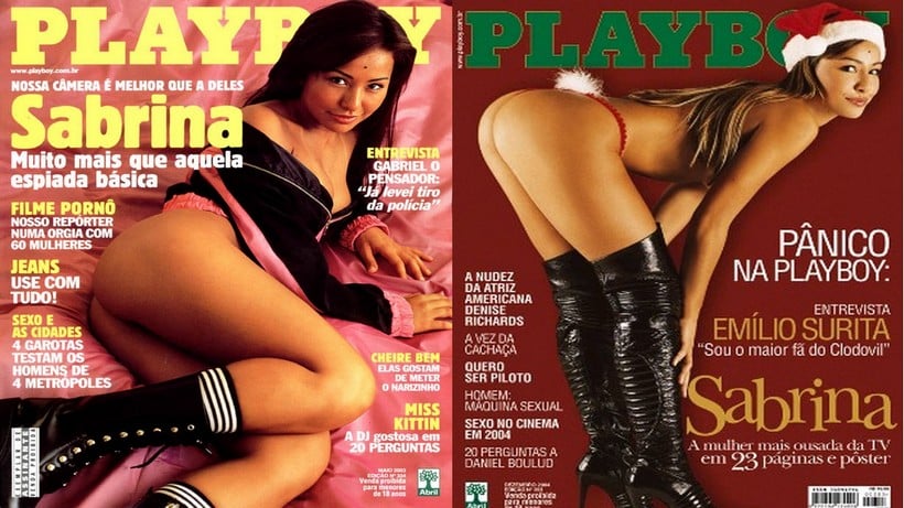 Sabrina Sato na época da Playboy em 2003 (Foto: Reprodução)