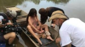 Juliana Paes no parto de Juma em 'Pantanal' (Foto: Reprodução / Instagram)