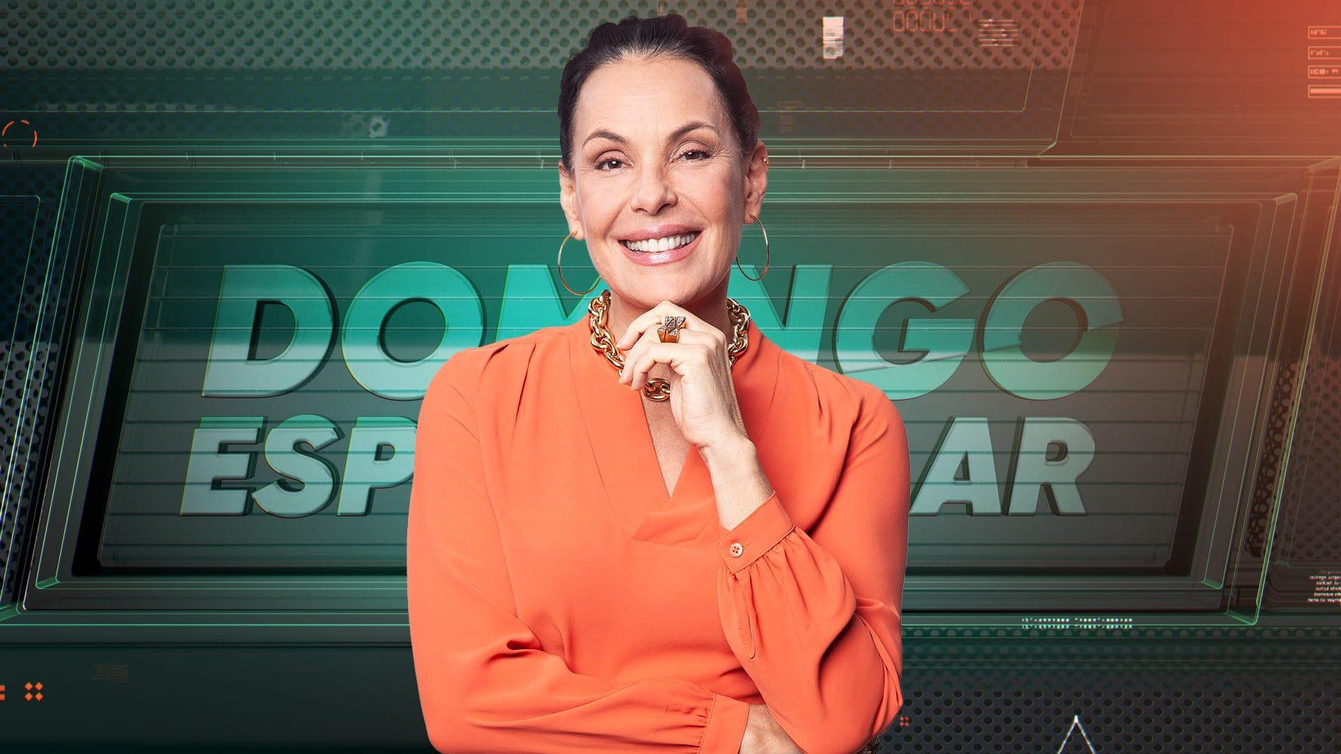A famosa ex-atriz da Globo e atual apresentadora do Domingo Espetacular da Record, Carolina Ferraz (Foto: Reprodução) 