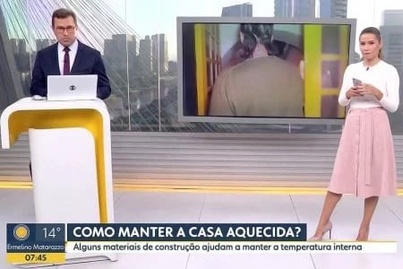 Rodrigo Bocardi critica reportagem na Globo ao vivo e se irrita: 'Muito ruim'
