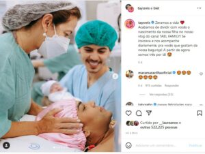 Tays Reis é operada às pressas e Biel surge abatido: "Viemos para o hospital na hora" (Foto: Reprodução / Instagram)