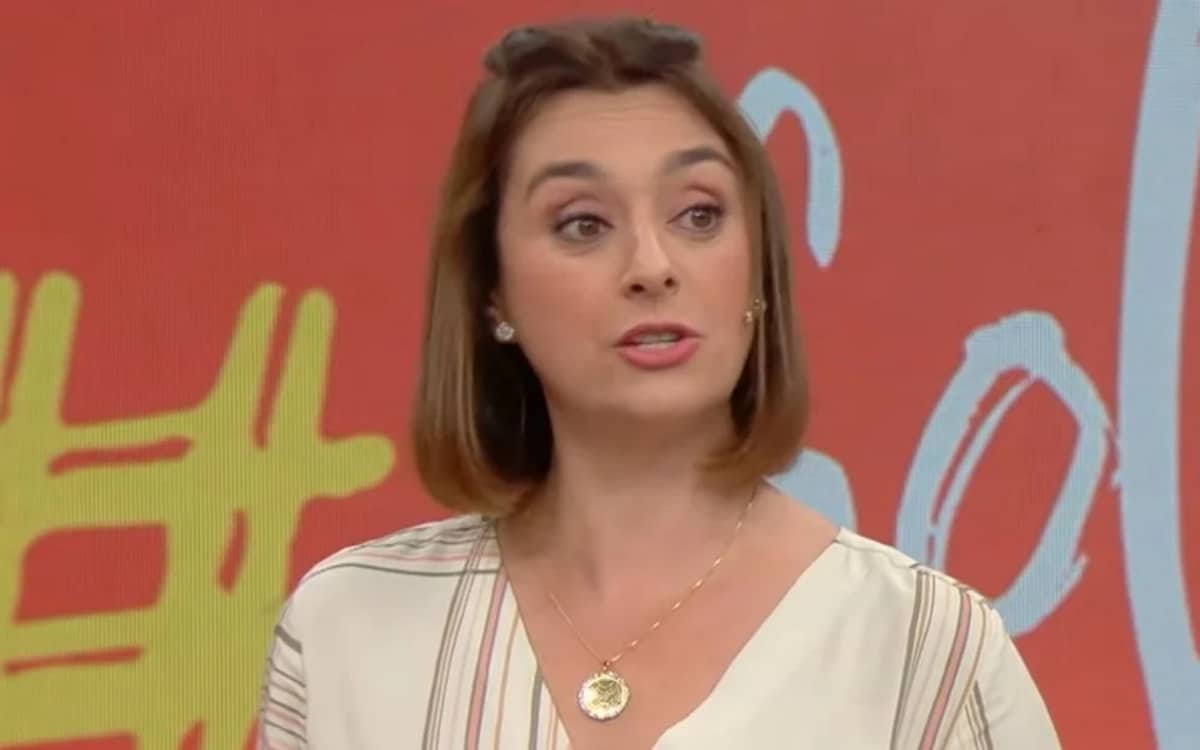 A apresentadora Catia Fonseca (Foto: Reprodução)