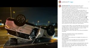 Paula Fernandes sofre grave acidente de carro, veículo fica destruído e cantora desabafa: “Não sei bem como eu tô” (Foto: Reprodução / Instagram)
