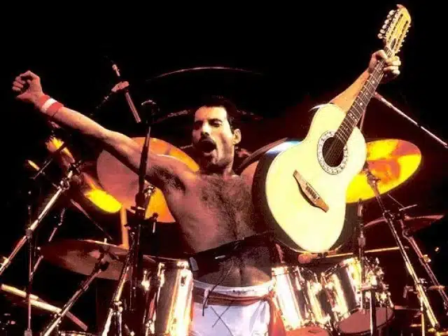 Freddie Mercury tem um histórico de situações inusitados pelo Rock in Rio (Foto Reprodução/Internet)