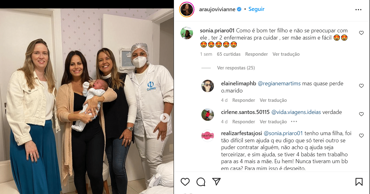 Viviane Araújo é duramente criticada nas redes sociais (Foto Reprodução/Instagram)