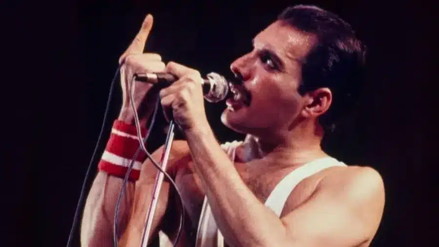 Freddie Mercury tem um histórico inusitado pelo Rock in Rio (Foto Reprodução/Internet)