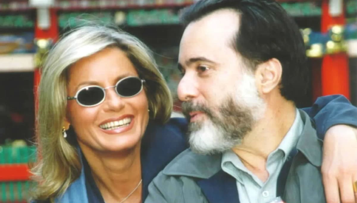Vera Fischer e Tony Ramos, na novela "Laços de Família" (Foto Reprodução/Globo)