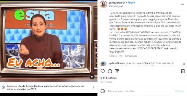 A apresentadora falou sobre casos de assédio na Globo durante o A Tarde É Sua da RedeTV! (Foto: Reprodução)
