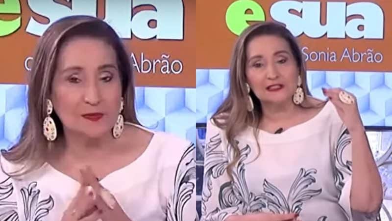 Sonia Abrão, do programa A Tarde é Sua, entregou notícia impactante ao vivo - Foto Reprodução