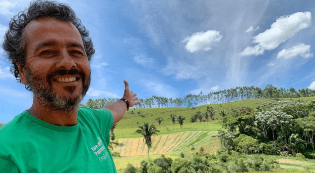 Marcos Palmeira é dono de uma fazenda no Rio de Janeiro (Foto: Reprodução)