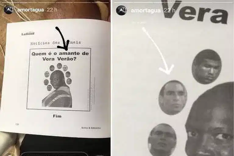 Postagem que o filho de Edmundo fez em suas redes sociais (Foto Reprodução/Instagram)