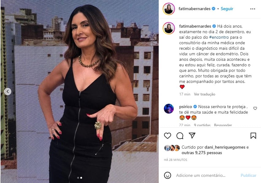 A famosa apresentadora do The Voice Brasil da Globo fez declaração nas redes sociais (Foto: Reprodução)
