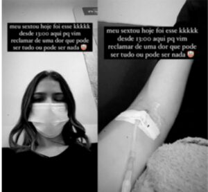 No elenco da próxima novela das sete da Globo, Mel Maia passa mal em gravação e vai parar no hospital: "Uma dor" (Foto: Reprodução / Instagram)