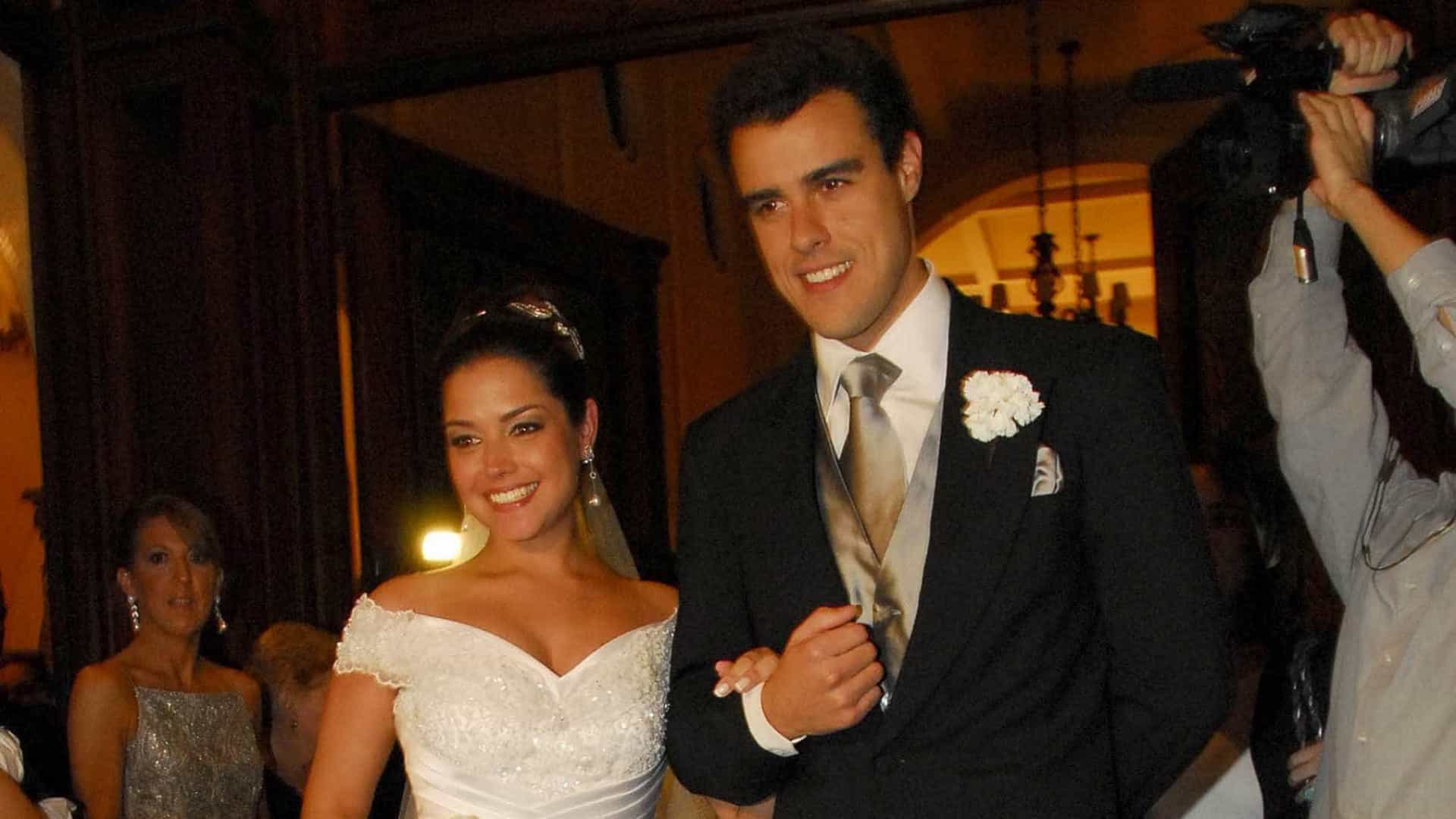 Thaís Fersoza no dia do seu casamento com Joaquim Lopes (Foto Reprodução/Internet)