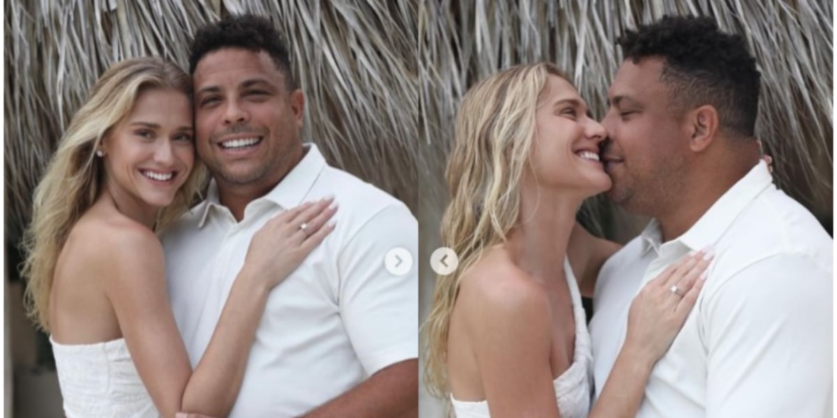 Ronaldo Fenômeno e Celina Locks estão noivos (Imagem Reprodução Instagram)