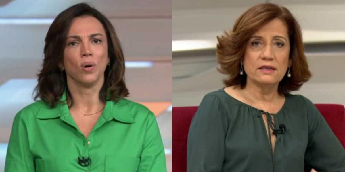 Ana Paula Araújo e Miriam Leitão entram em 'discussão' ao vivo
