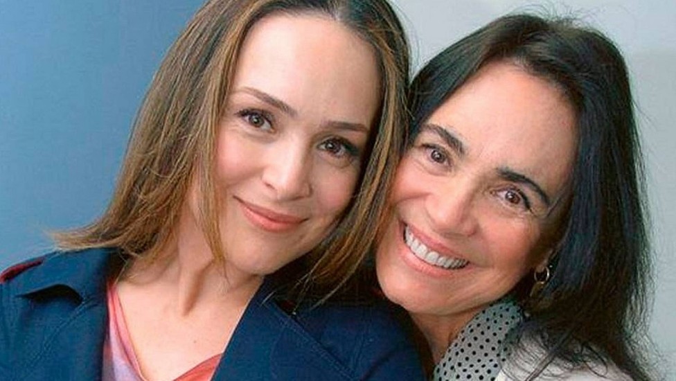 Gabriela Duarte e sua mãe Regina Duarte 