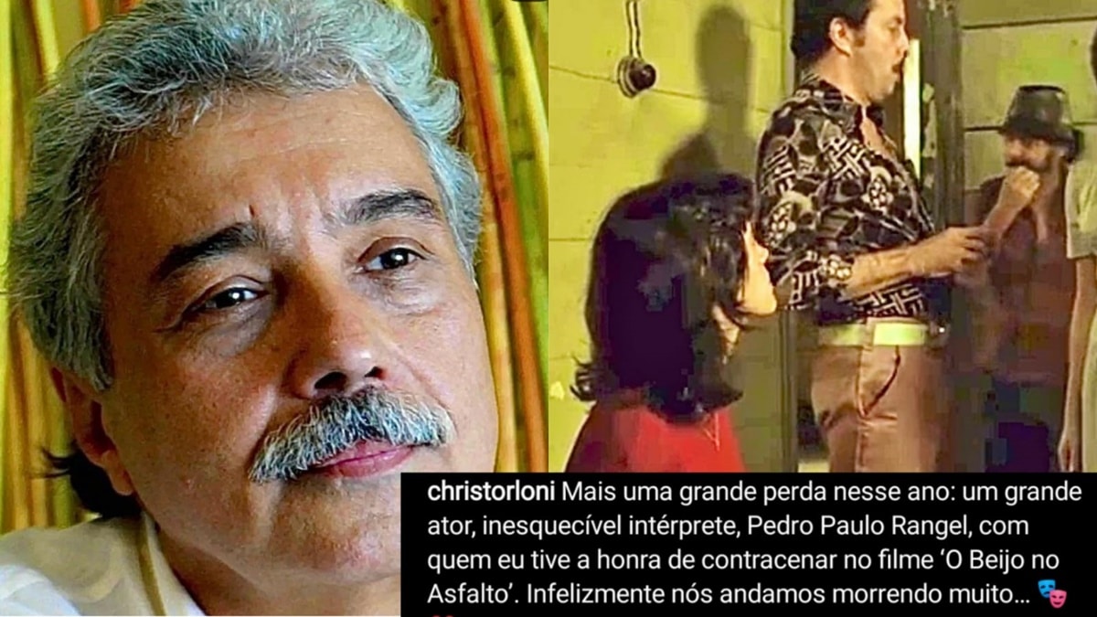 A atriz da Globo fez um desabafo forte e arrasador sobre a partida de Pedro Paulo Rangel