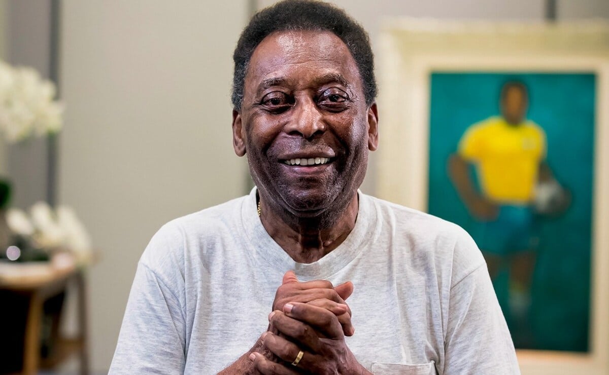 O famoso ex-apresentador da Globo falou sobre Pelé ao vivo (Foto: Reprodução)