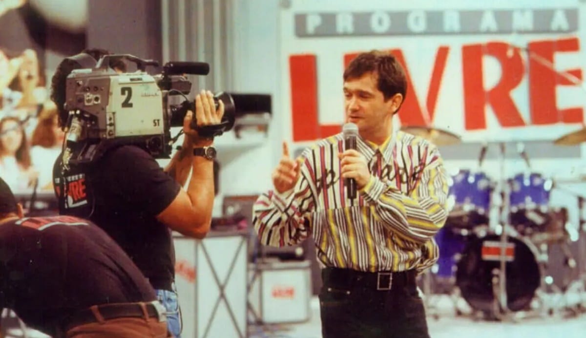 Serginho Groisman no Programa Livre, sucesso dos anos 1990