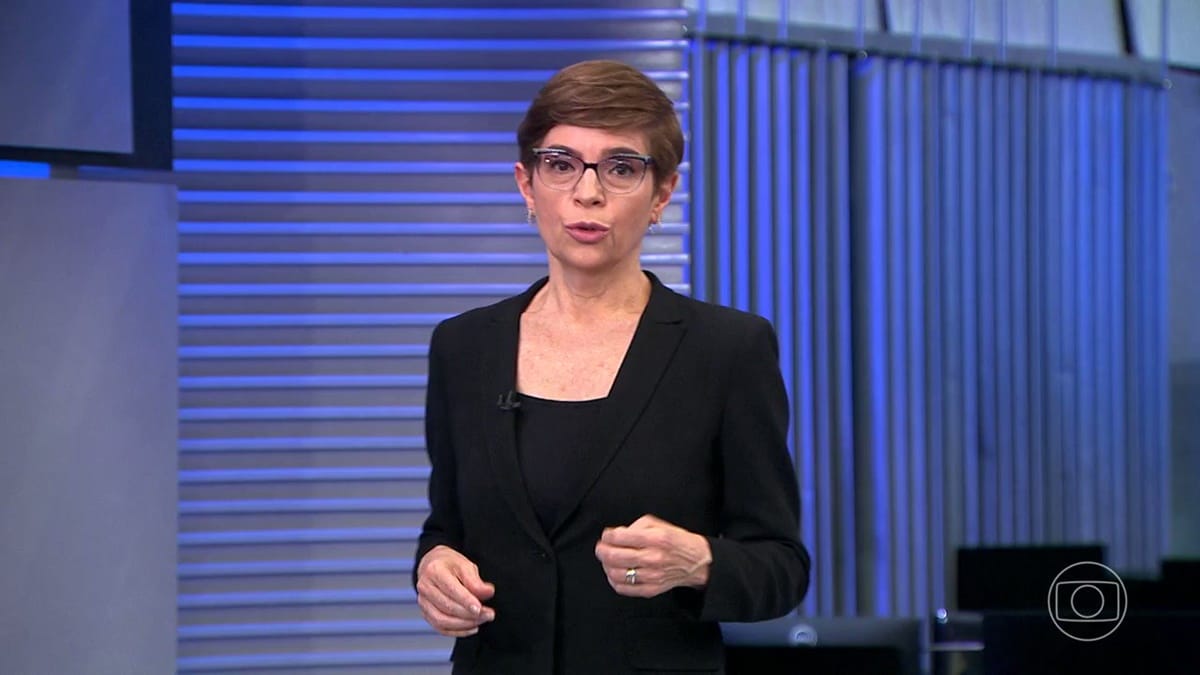 Renata Lo Prete no Jornal da Globo (Foto: Reprodução/ TV Globo)