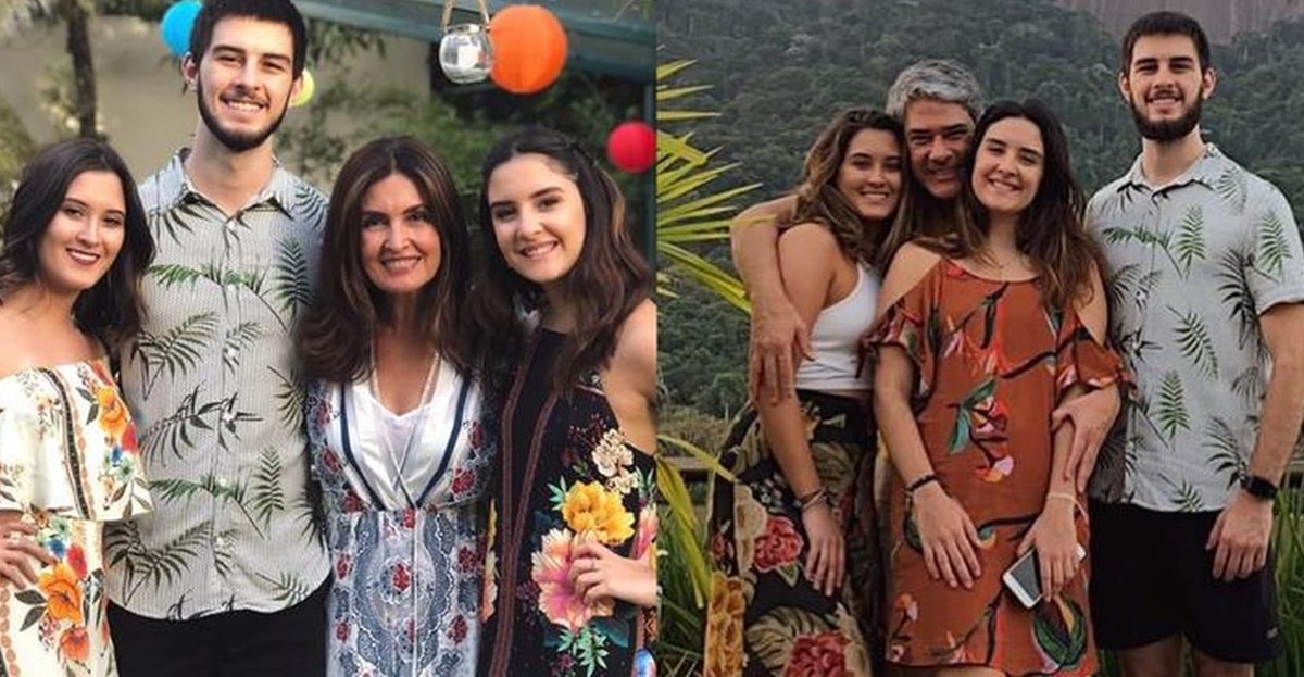 Laura, Beatriz e Vinícius são os trigêmeos do ex-casal Nacional