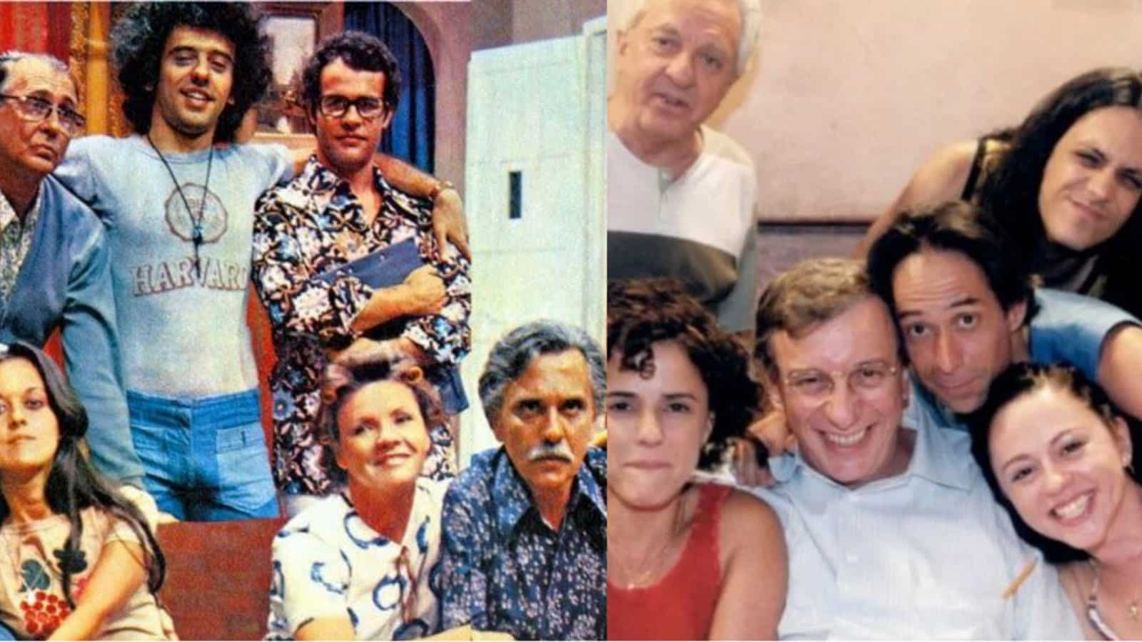 A Grande Família na década de 70 e a mais popular na virada do milênio