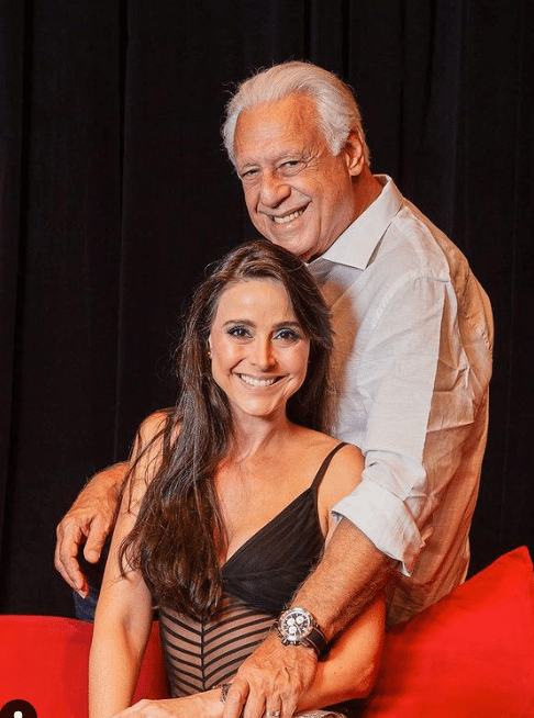 Antônio Fagundes e sua esposa Alexandra Martins, uma das mulheres mais lindas do Brasil (Foto Reprodução/Instagram)