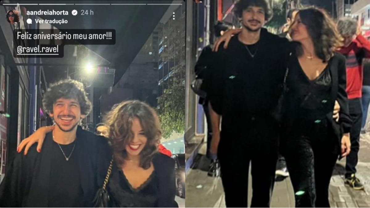 O casal de atores da Globo mostraram momentos à dois nos Stories do Instagram