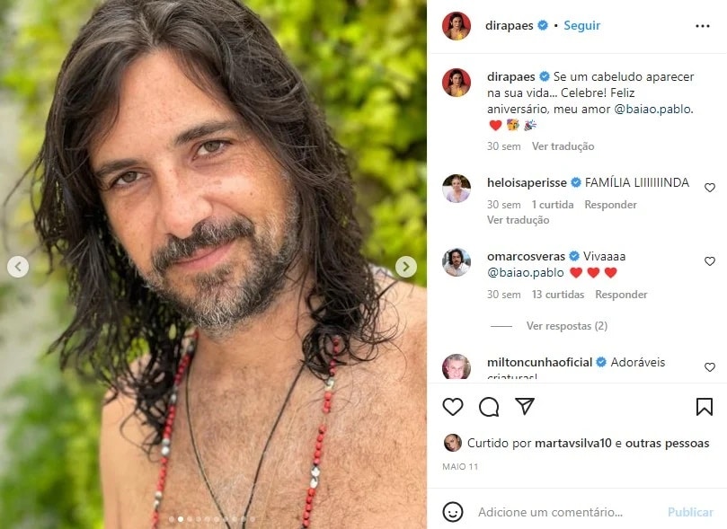 Estrela recatada da Globo entrega quem é seu marido nas redes sociais