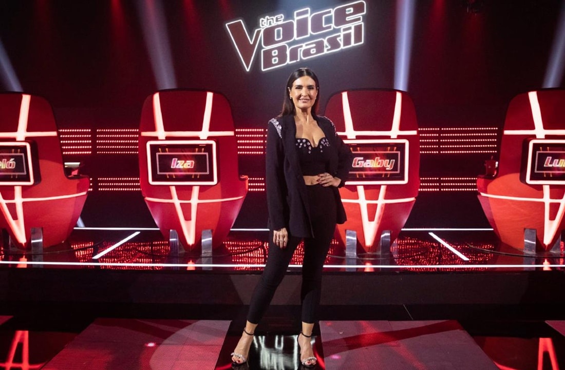 Hoje a ex apresentadora do matinal comanda o The Voice Brasil 