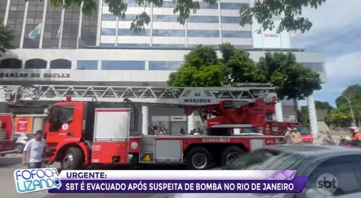 Movimentação na sede da OAB-RJ com ameaça de bomba que evacuou até a emissora de Silvio Santos