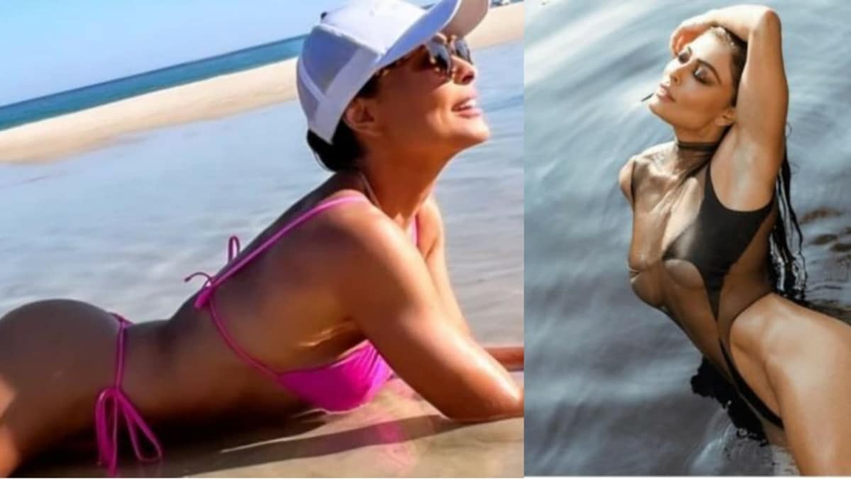 A famosa atriz usou biquíni cavado nas redes sociais e provou sua beleza aos 43