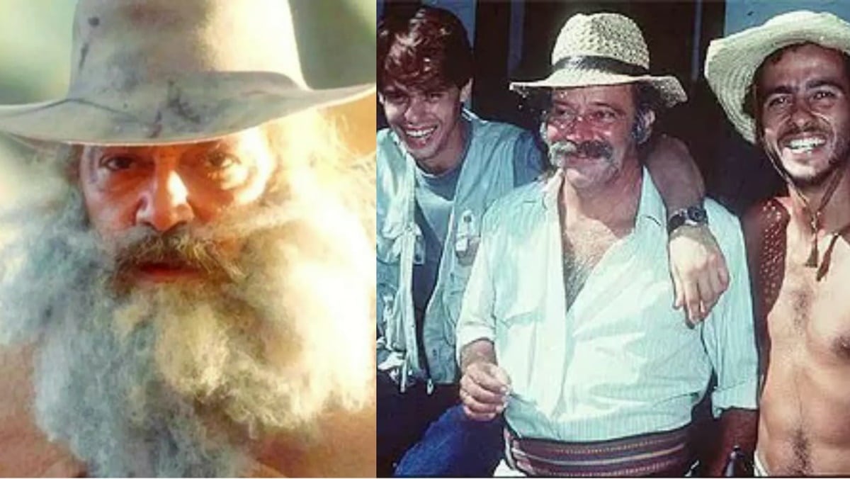 O ator que fez sucesso na Globo, fez o Velho do Rio no canal concorrente no início dos anos 1990