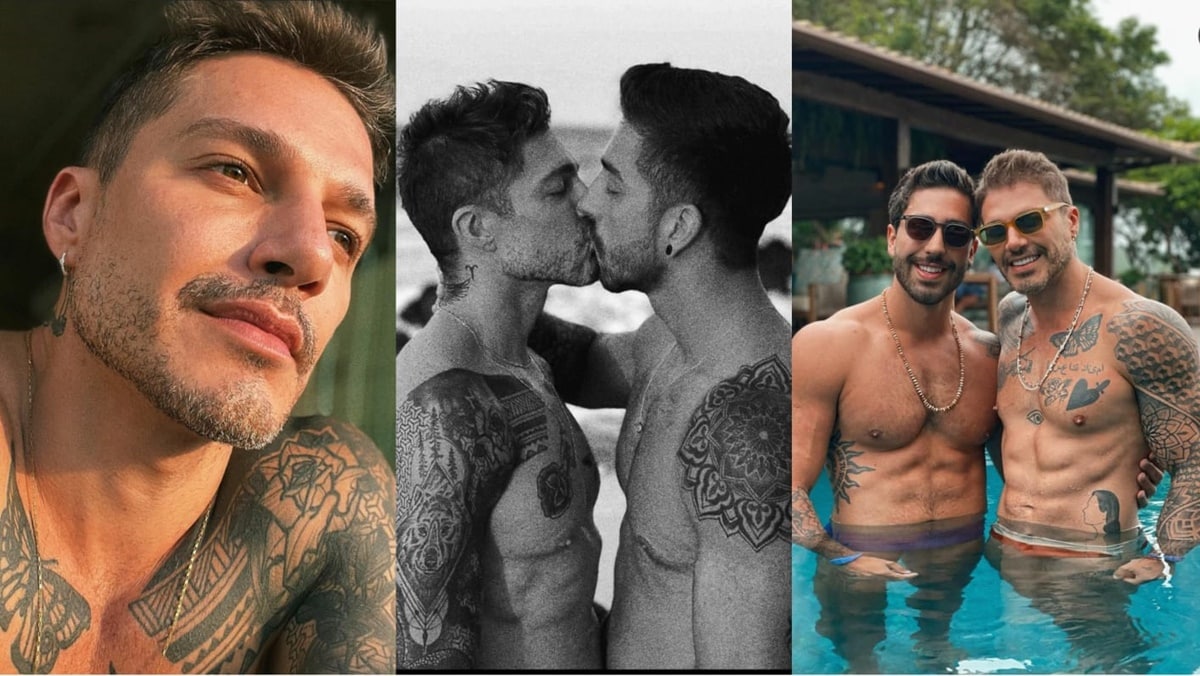 Ycaro Tavares e o Dj Bruno Moutinho entregam fotos sensuais juntos 