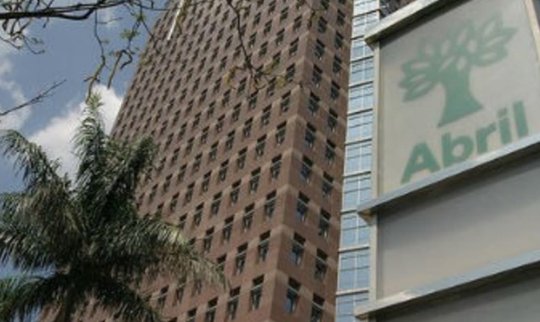 Fachada do prédio da Editora Abril, em São Paulo