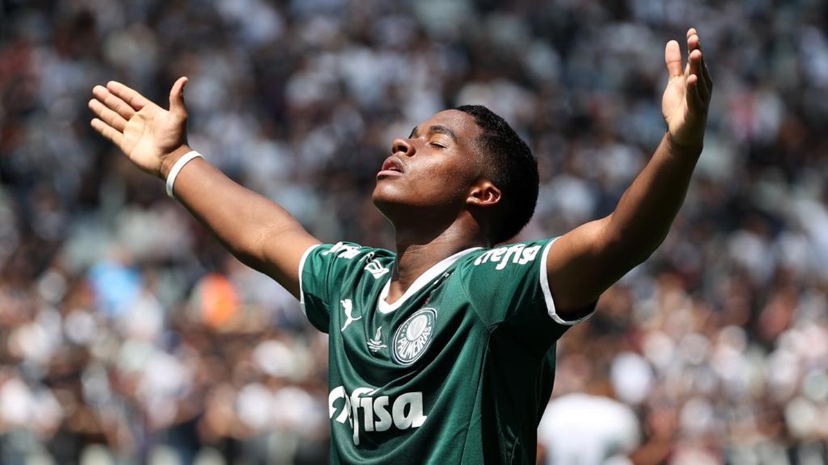 Endrick, 'cria' do Palmeiras é grande astro do Verdão aos 16 anos 