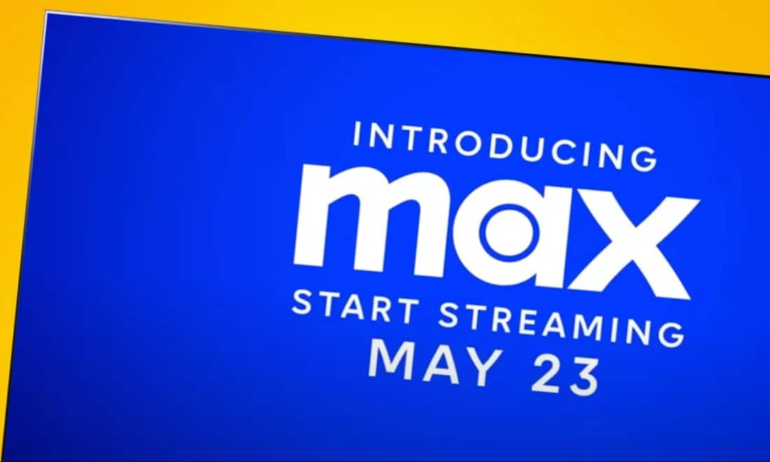 Anúncio da nova plataforma MAX que irá estrear em 23 de maio nos Estados Unidos 