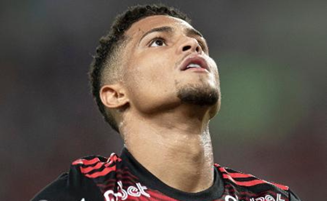 Wolverhampton João Gomes, em seus tempos de Flamengo (Foto: Reprodução/ Jorge Rodrigues/ AGIF)