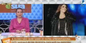 Sonia Abrão no A Tarde é Sua falou sobre aumento de salário de apresentadora da Globo (Foto: Reprodução / RedeTV)