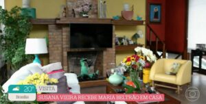 Detalhes da sala da atriz veterana (Foto: Reprodução / Globo)