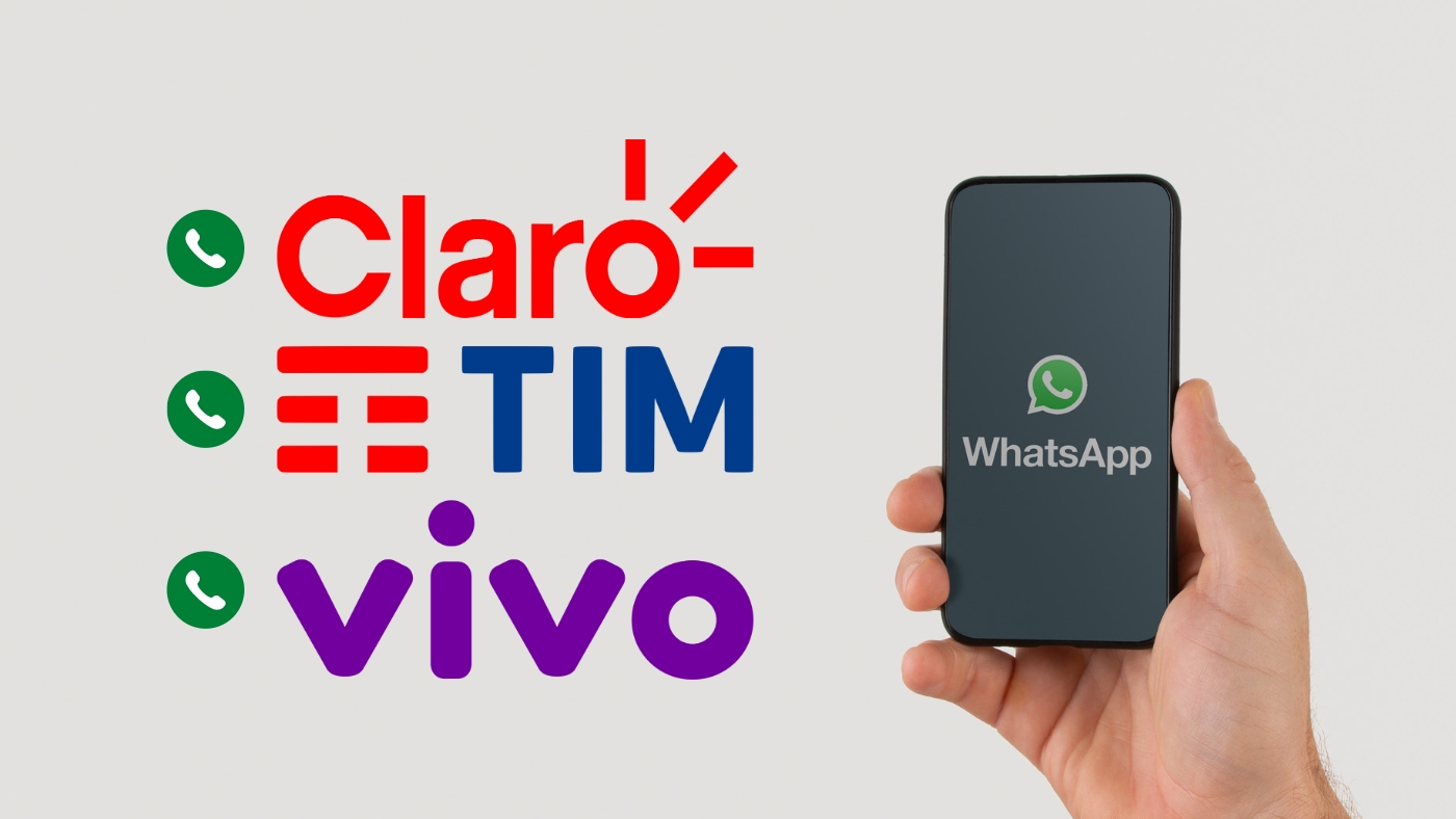 Operadoras Tim, Claro e Vivo pretendem encerrar serviço de WhatsApp? (Reprodução/Internet)