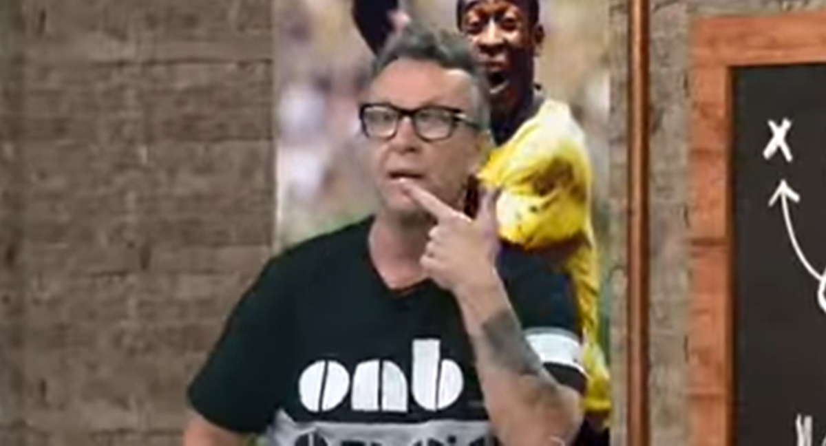 Craque Neto manda a real sobre gigante do futebol ao vivo na TV (Foto: Reprodução/ Os Donos da Bola/ Band)